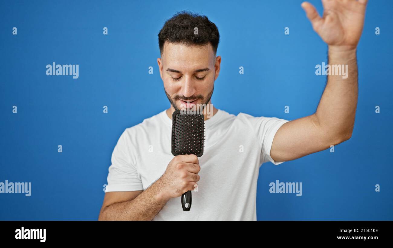 Arab man microphone hi-res stock photography and images - Alamy