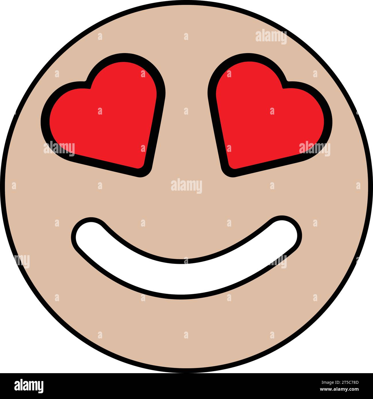 Eyes, heart, like, love, pink, smiley, valentine Icon. Simple vector