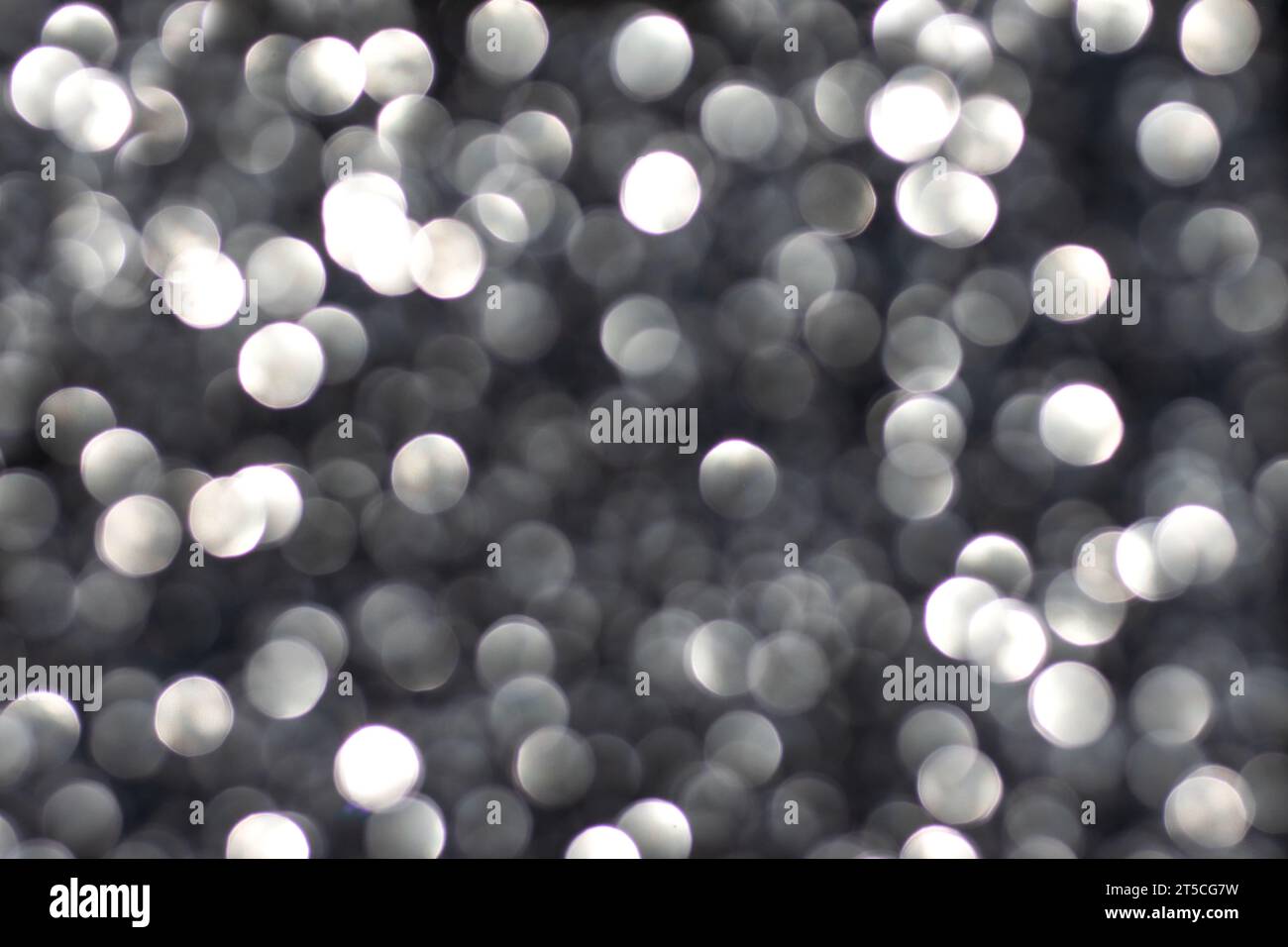 Christmas background. Blurred defocused lights. Stock Photo