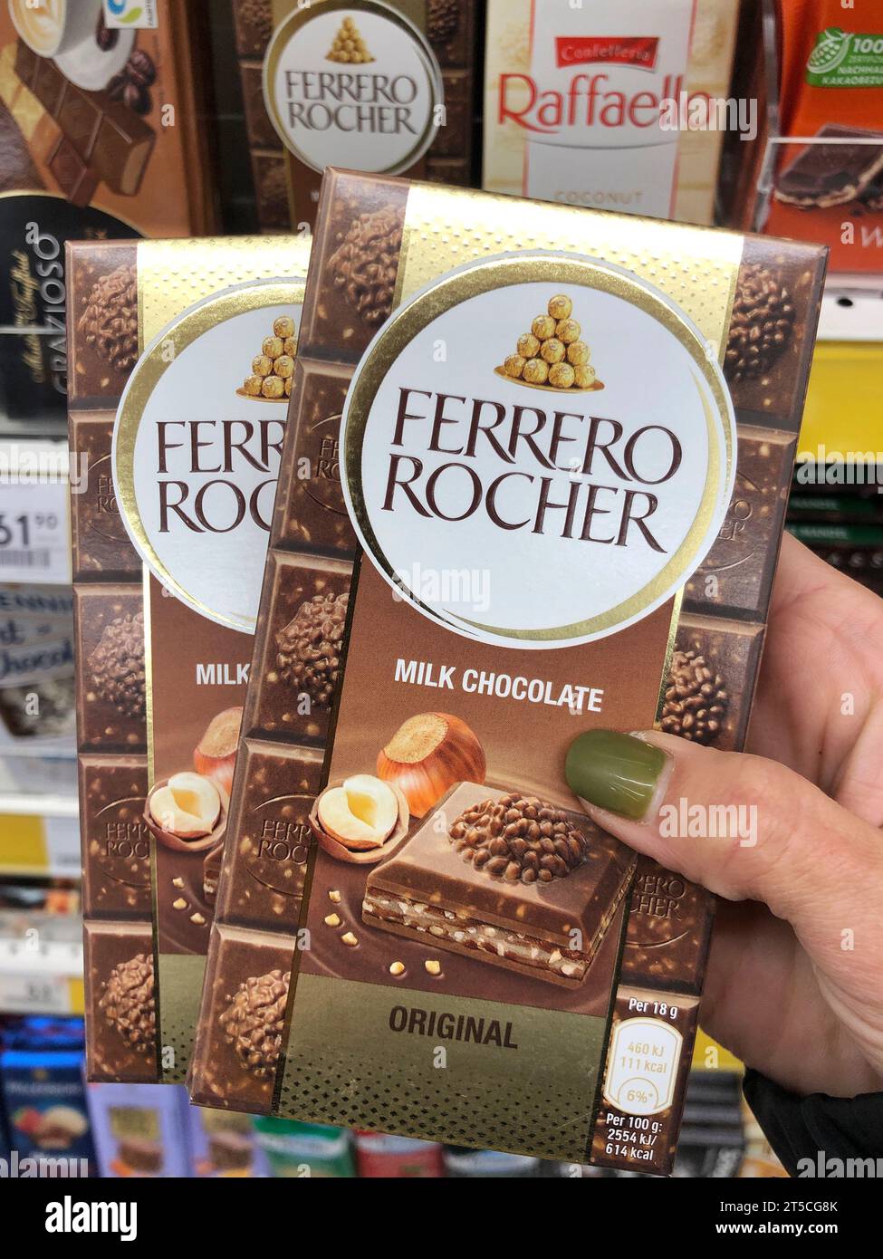 Ferrero Rocher Chocolate Bars Are Launching In The UK
