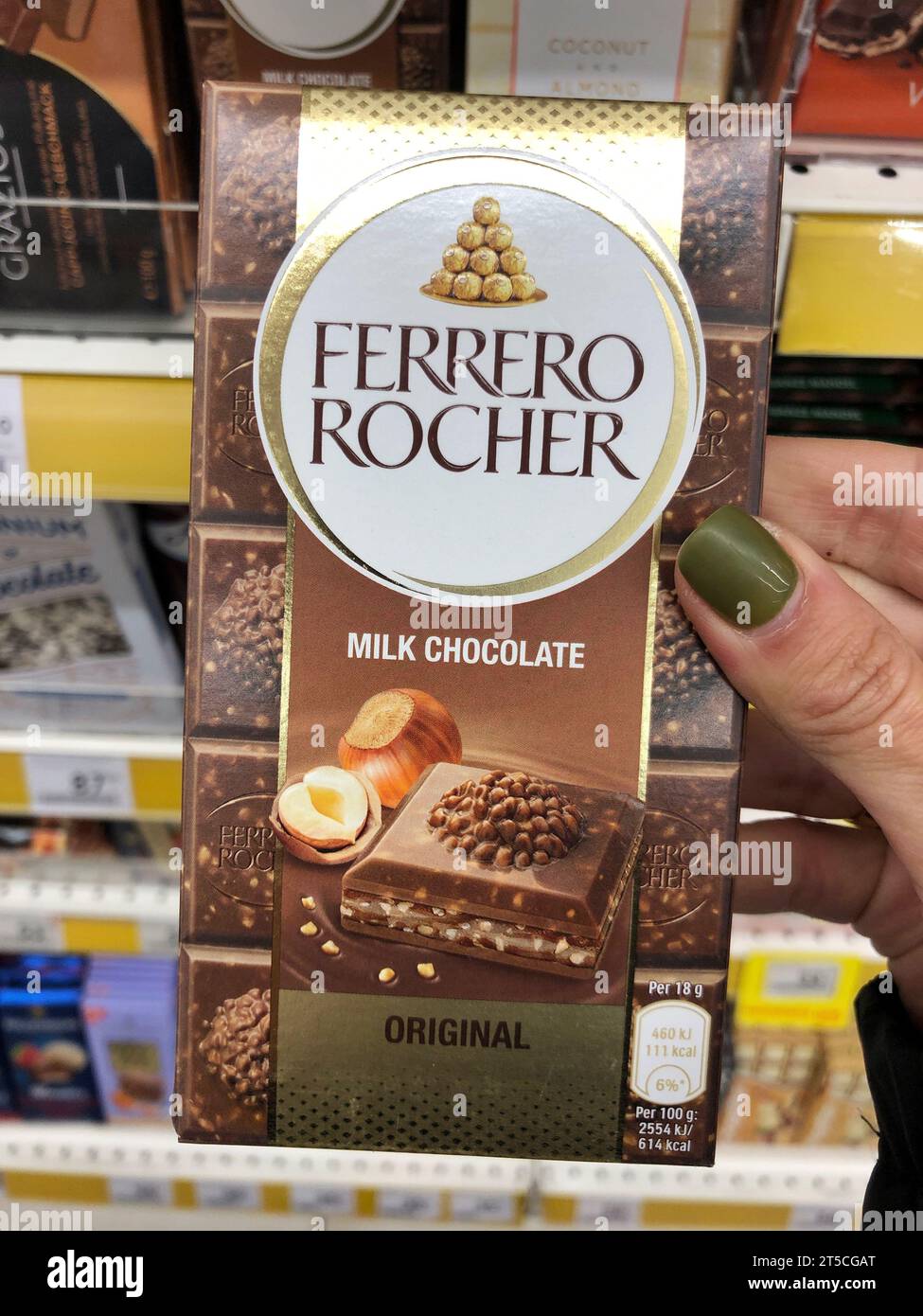 Ferrero rocher origins hi-res stock photography and images - Alamy