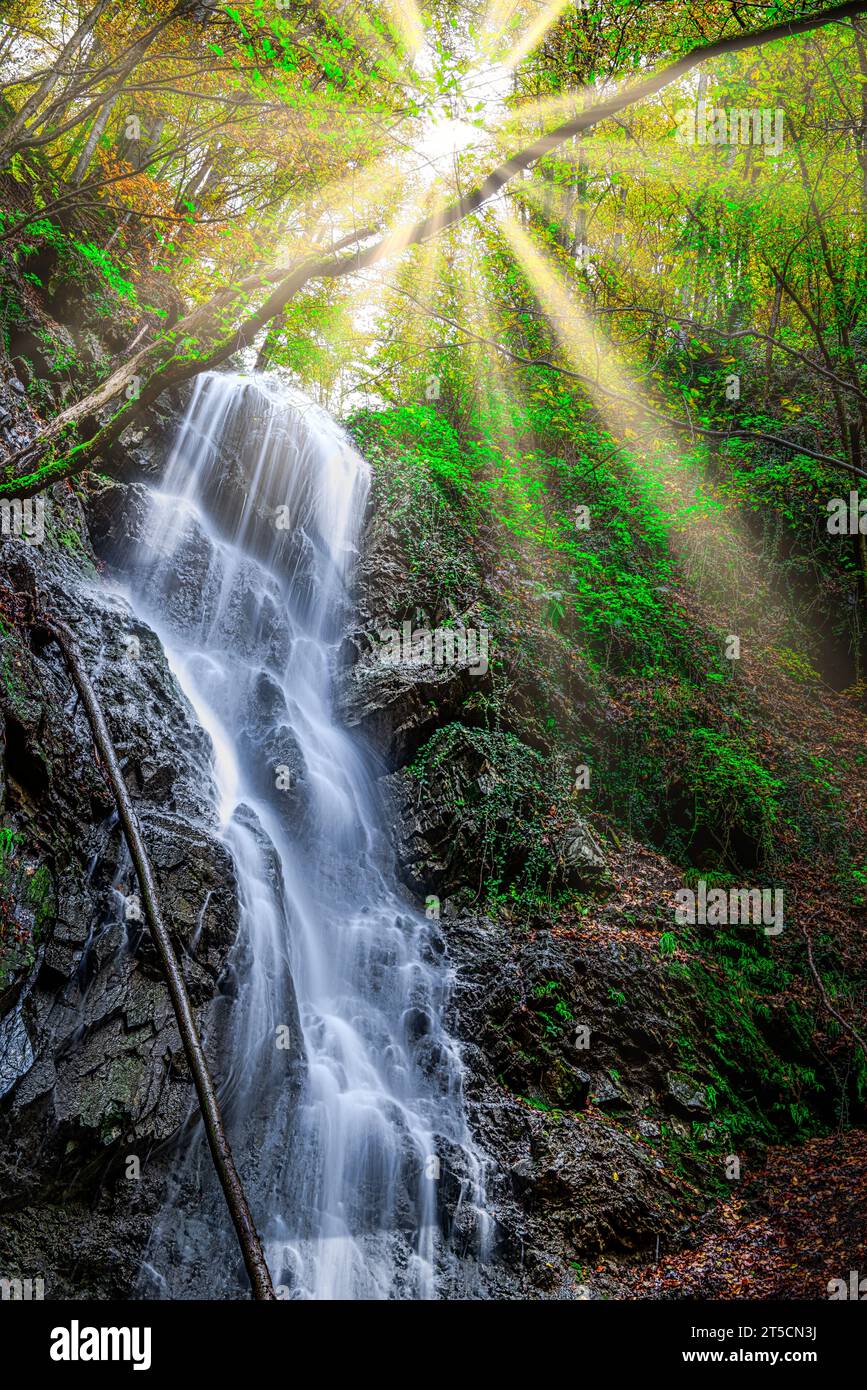Cascade of colours hi-res stock photography and images - Alamy