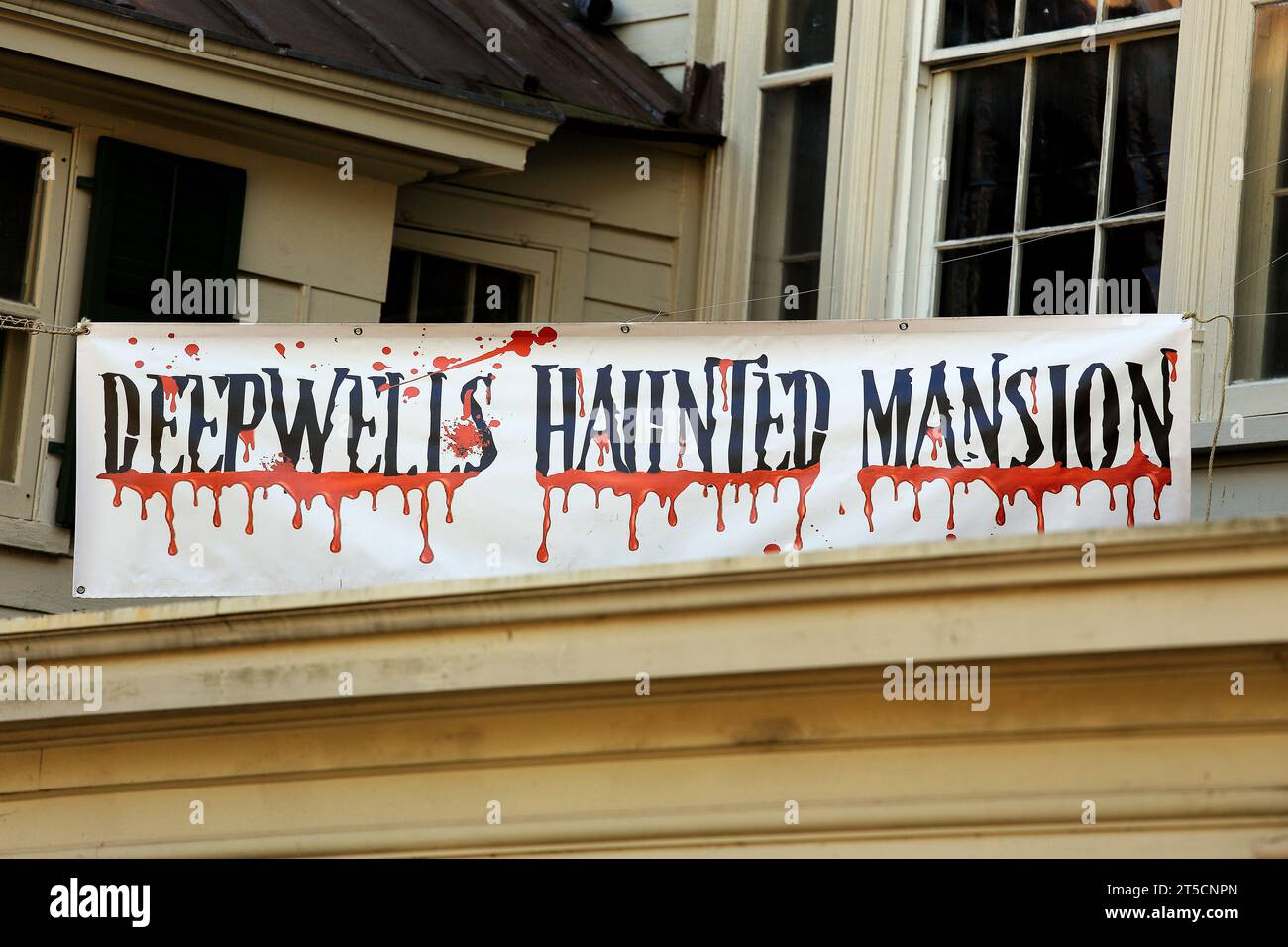 Halloween haunted house St. James Long Island NY Stock Photo Alamy