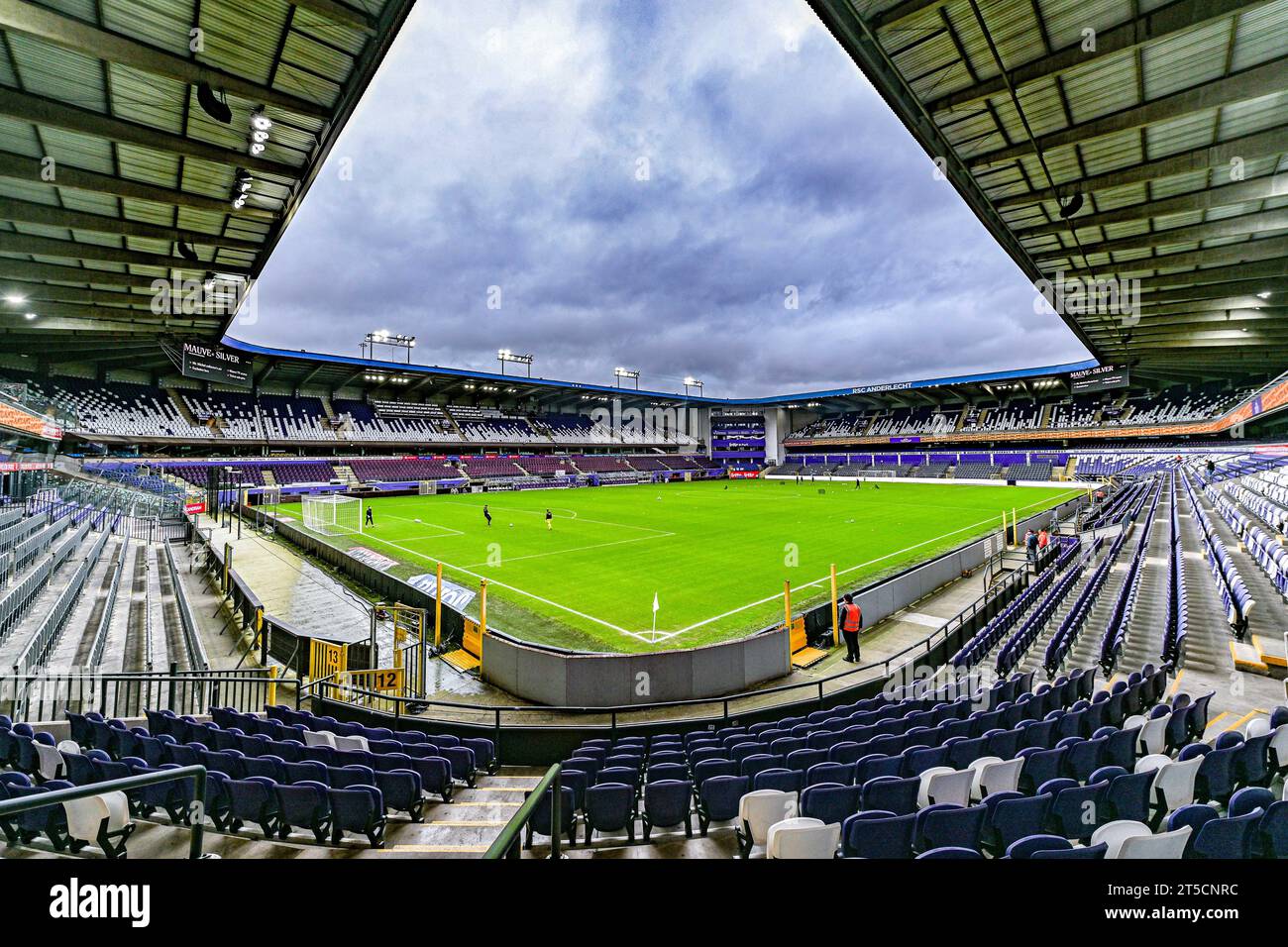 Anderlecht, Belgium. 04th Nov, 2023. Lotto Park pictured before a