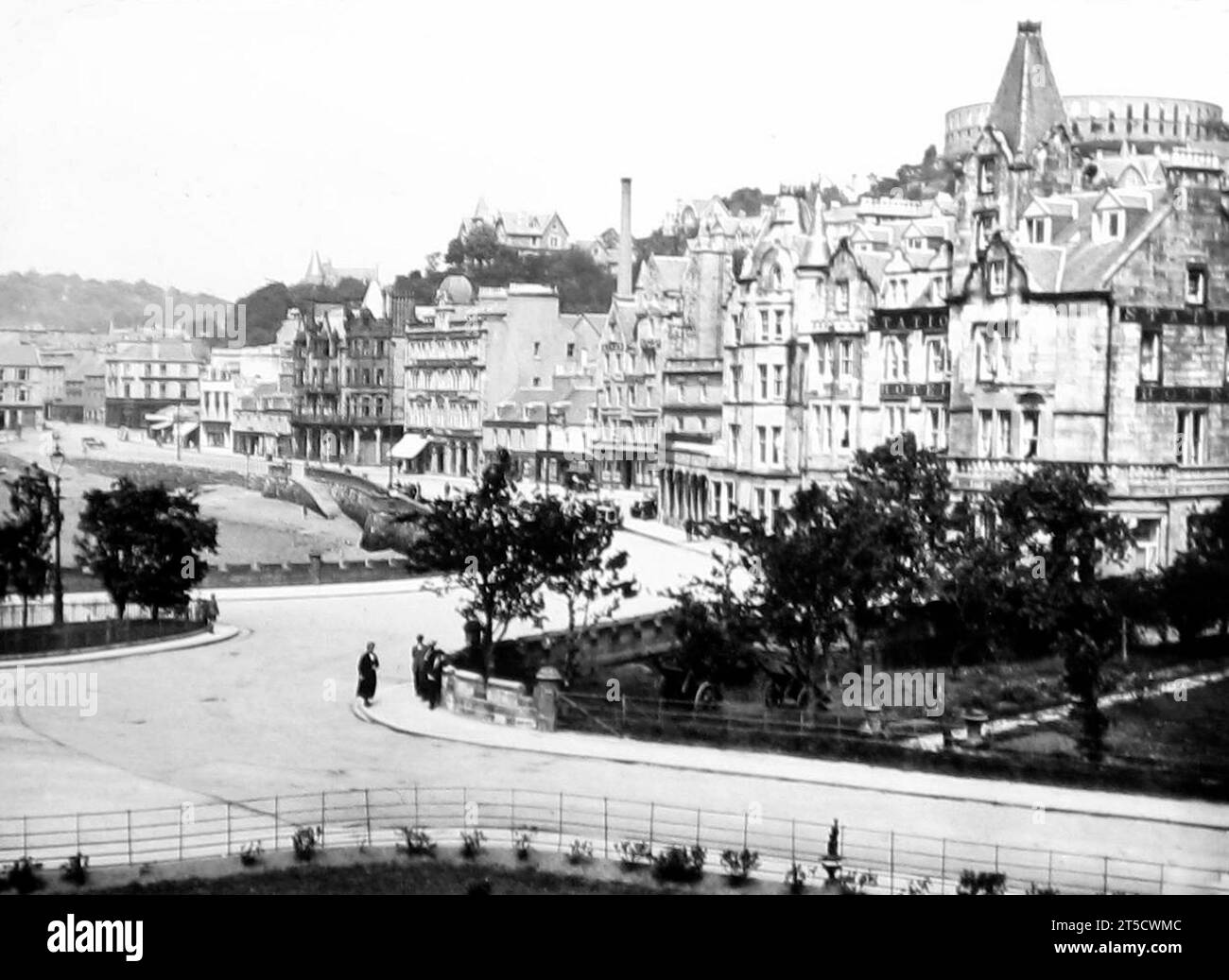 The Station Hotel and the King's Arms Hotel, Oban, Scotland, early