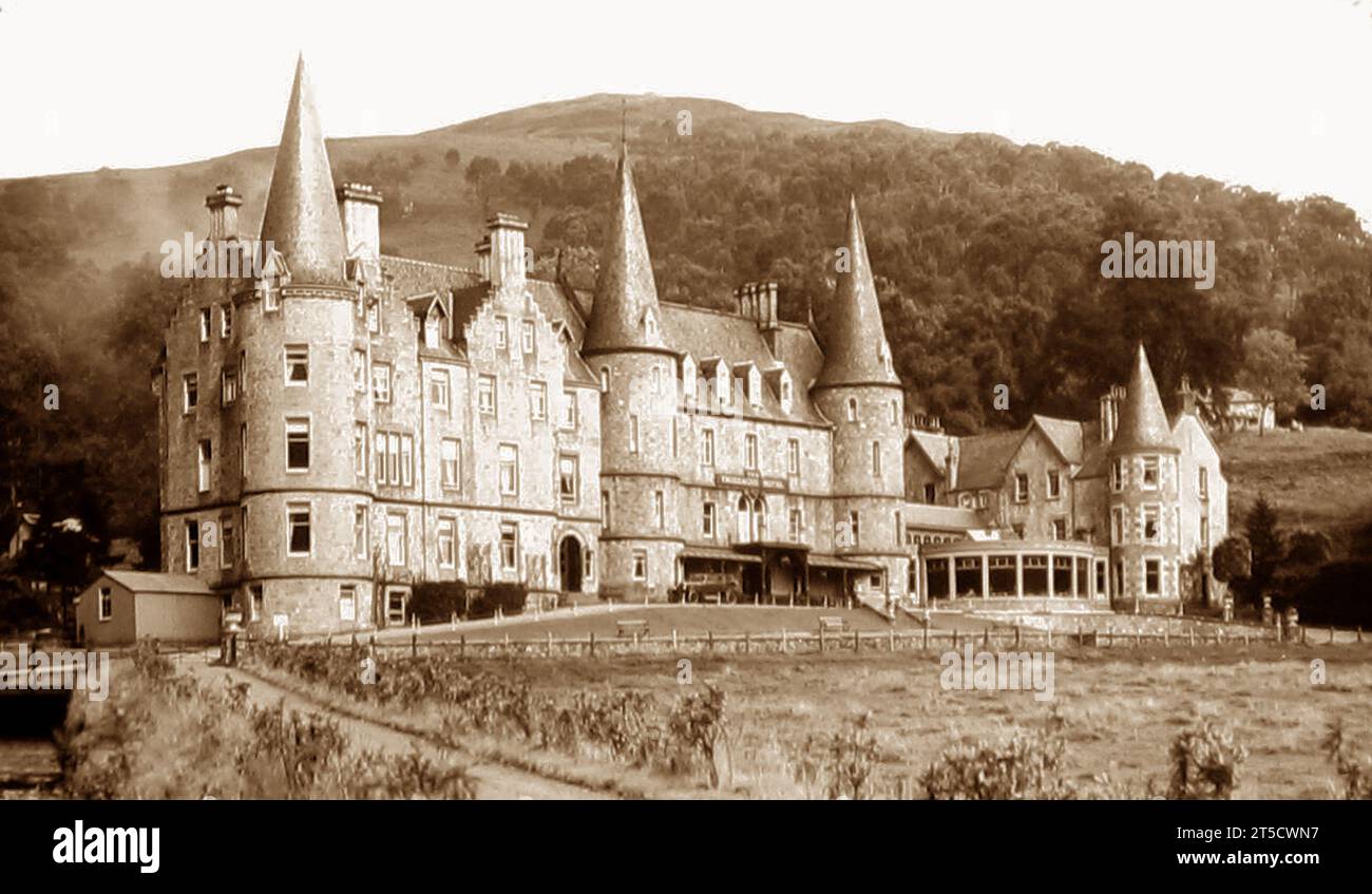 Trossachs Hotel, Callander, Scotland, early 1900s Stock Photo