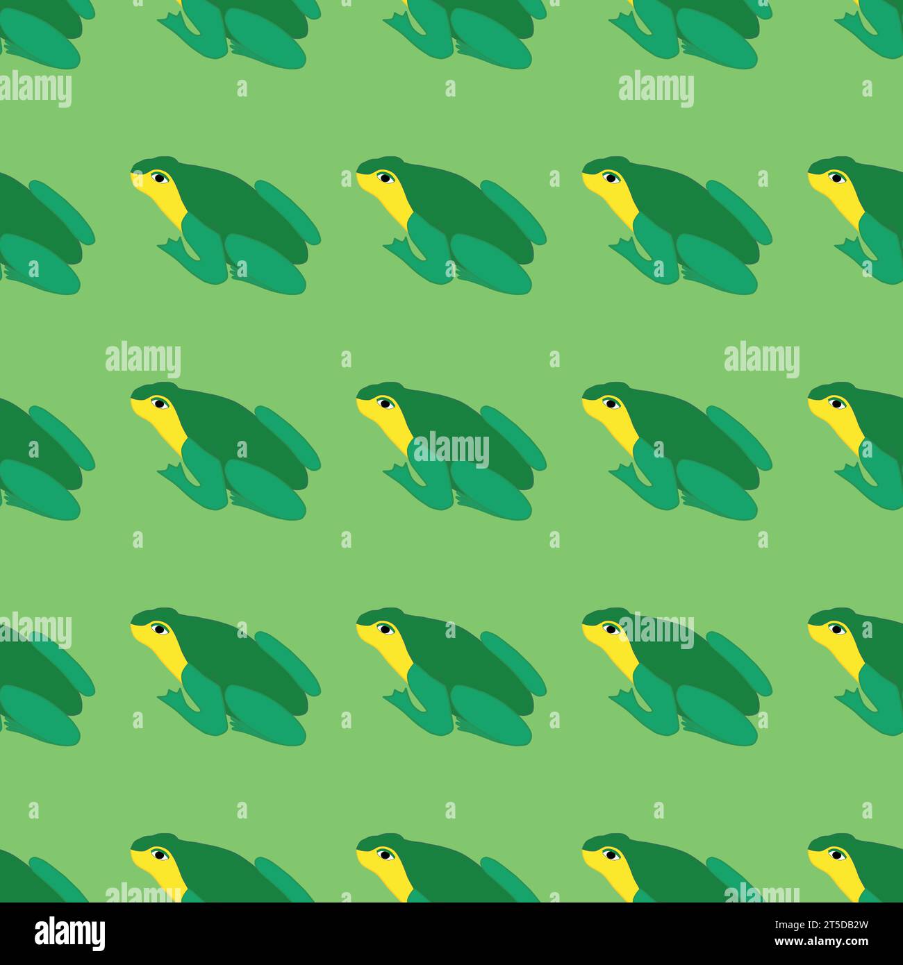 Frog seamless texture at the light green background Stock Vector Image ...