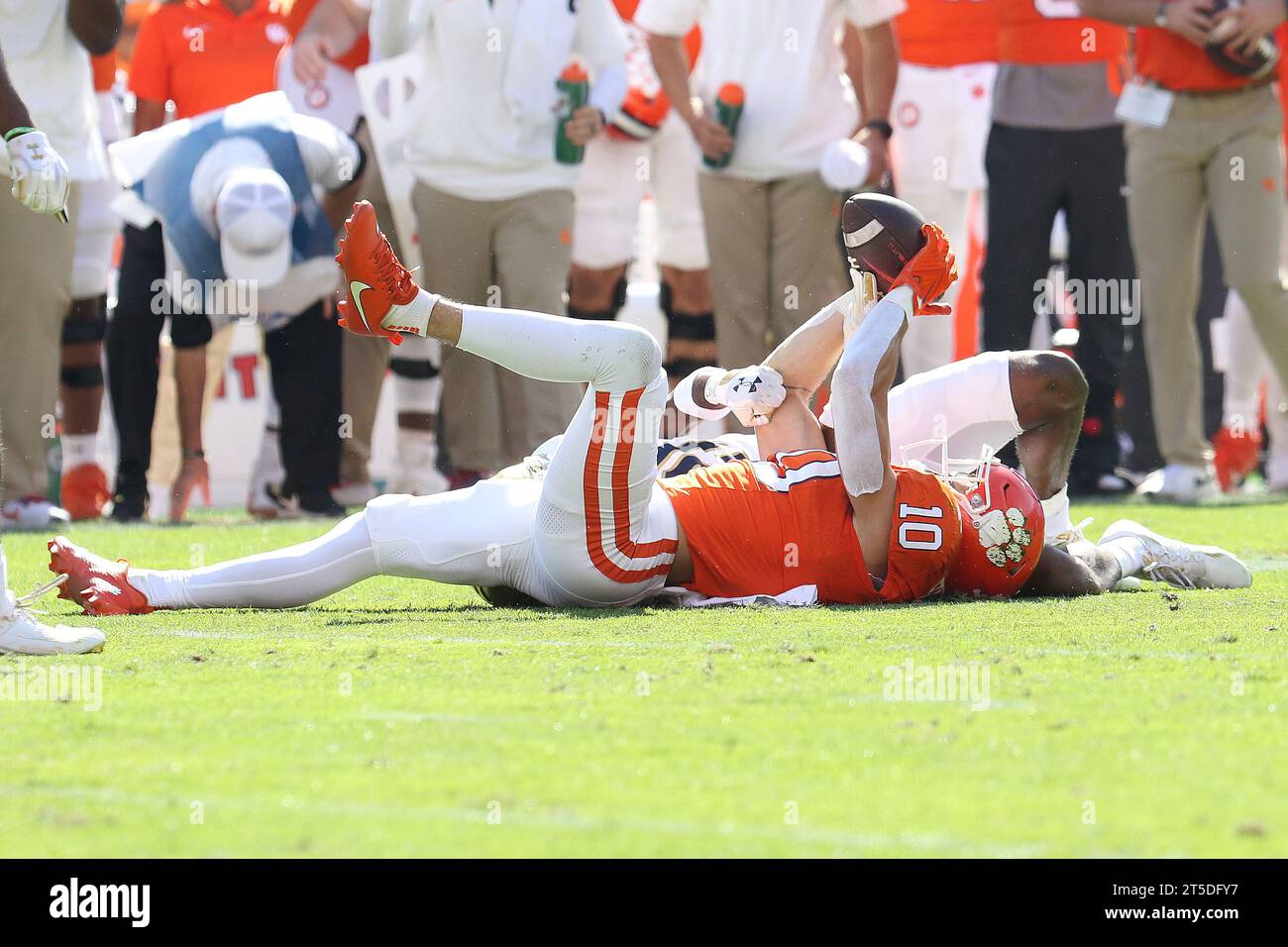 CLEMSON, SC NOVEMBER 04 ) Clemson Tigers wide receiver Troy Stellato
