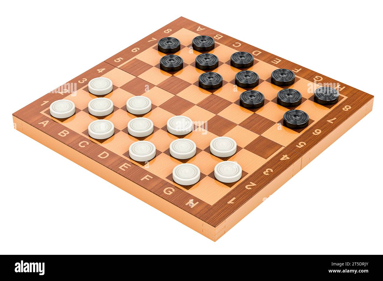 Board game pawns set Stock 3D asset