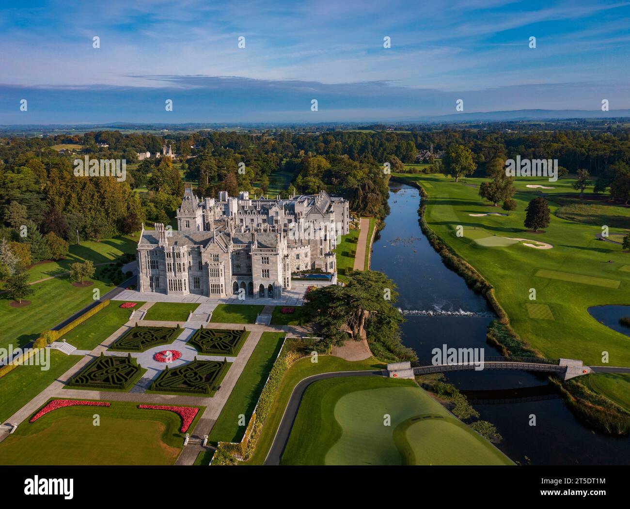 Early morning at Adare Manor Hotel and Golf Resort, Adare, County