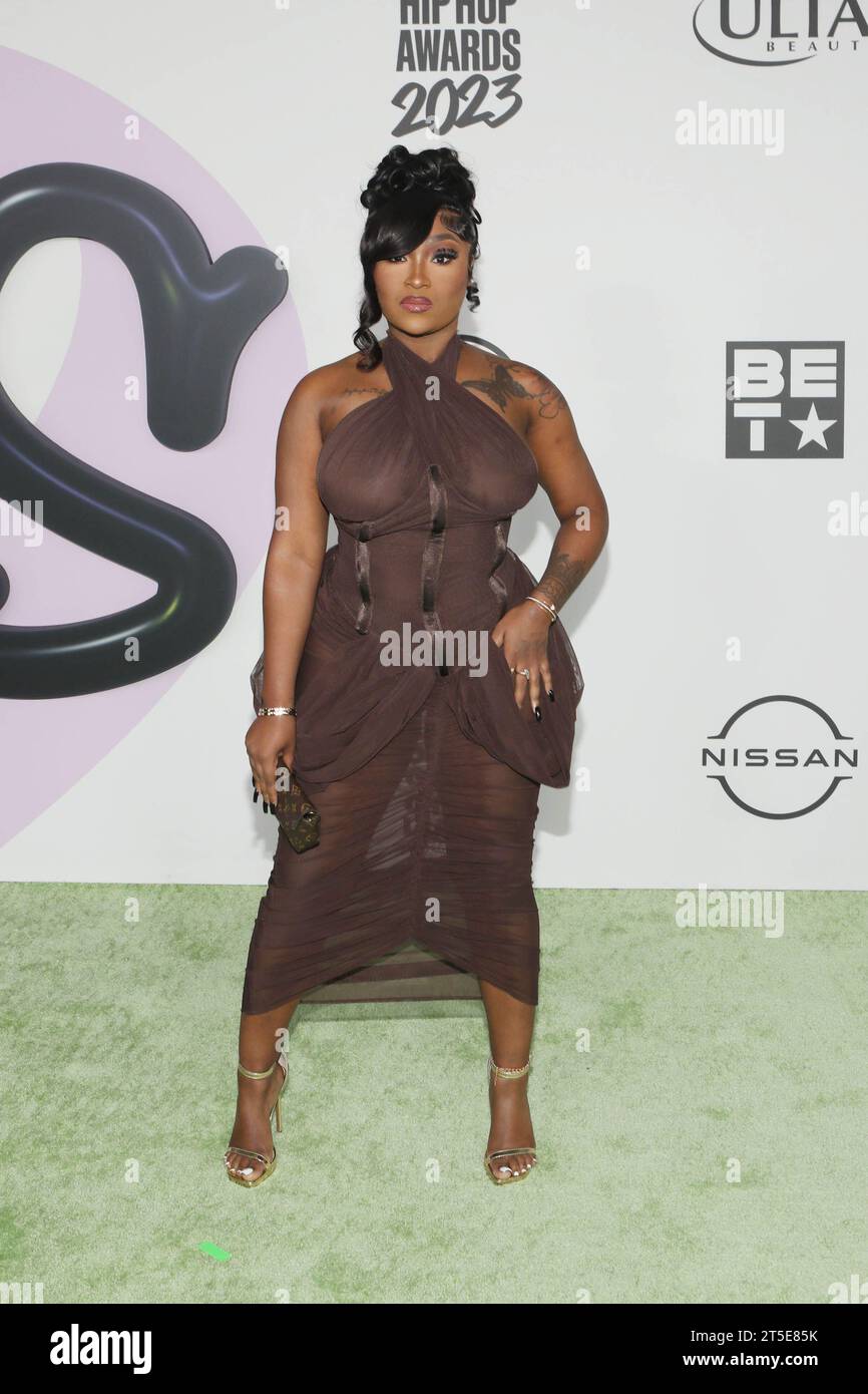 Bet Hip Hop Awards 2023 Held At At The Cobb Energy Performing Arts Centre Featuring Erica Banks