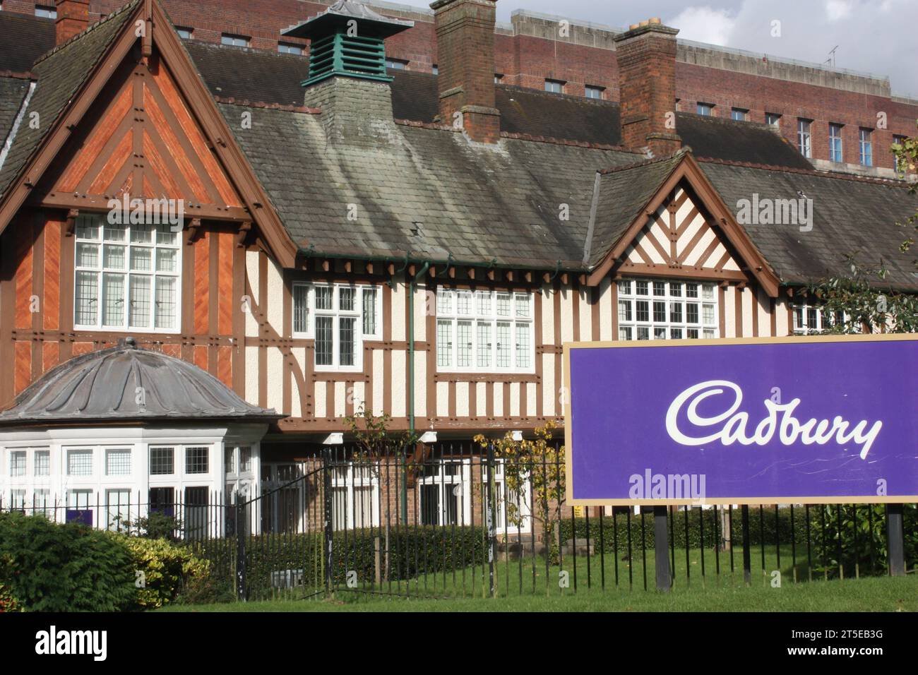 The MondelezCadbury factory in Bournville, England Stock Photo Alamy