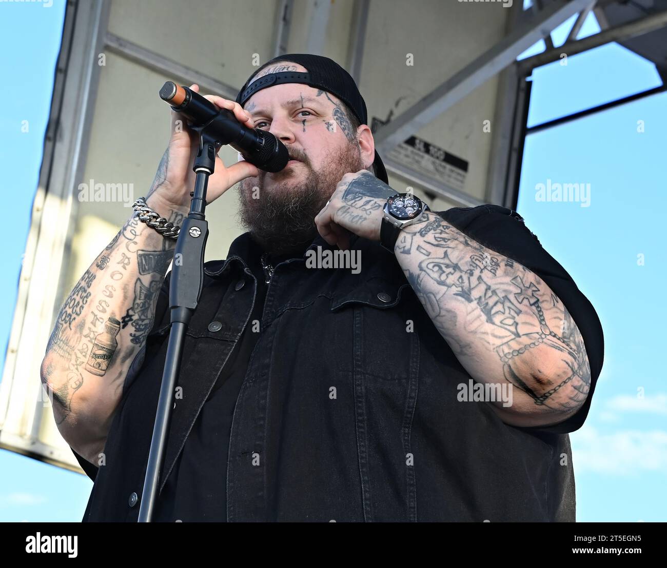 Antioch, USA. 04th Nov, 2023. Jelly Roll onstage at the “Biggest Toy