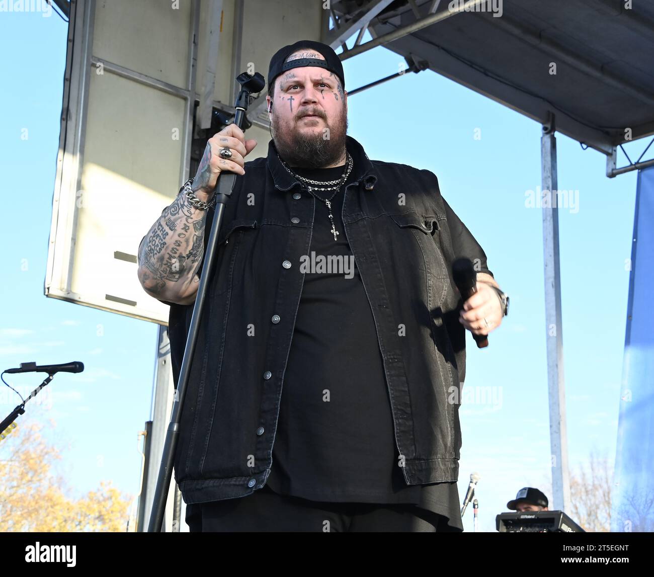 Antioch, USA. 04th Nov, 2023. Jelly Roll onstage at the “Biggest Toy