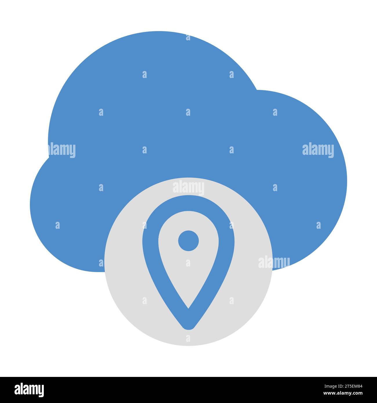 Cloud database icon stock vector image art alamy
