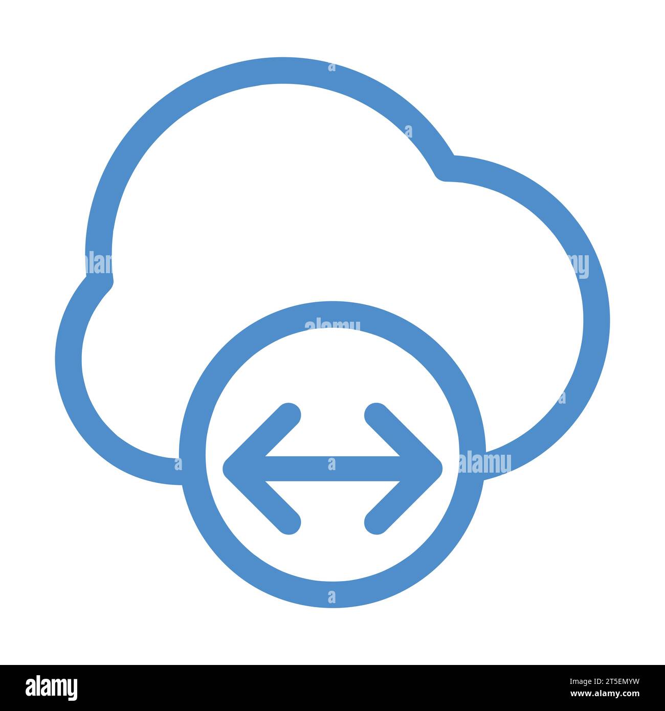 outline cloud database icon Stock Vector Image & Art - Alamy