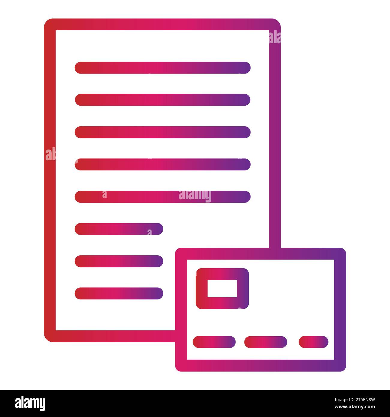 outline gradient letter icon Stock Vector Image & Art - Alamy