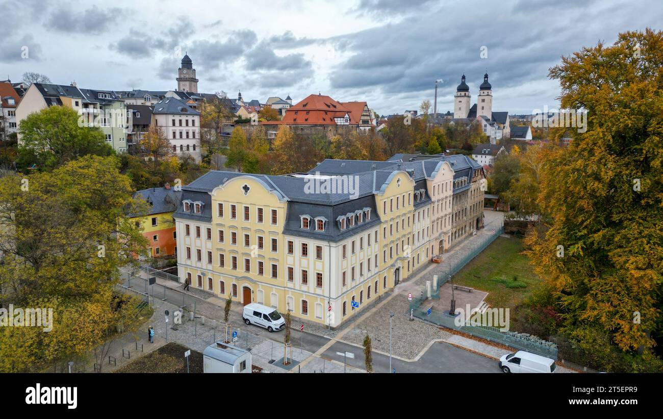 PRODUCTION 03 November 2023, Saxony, Plauen The Weisbach House