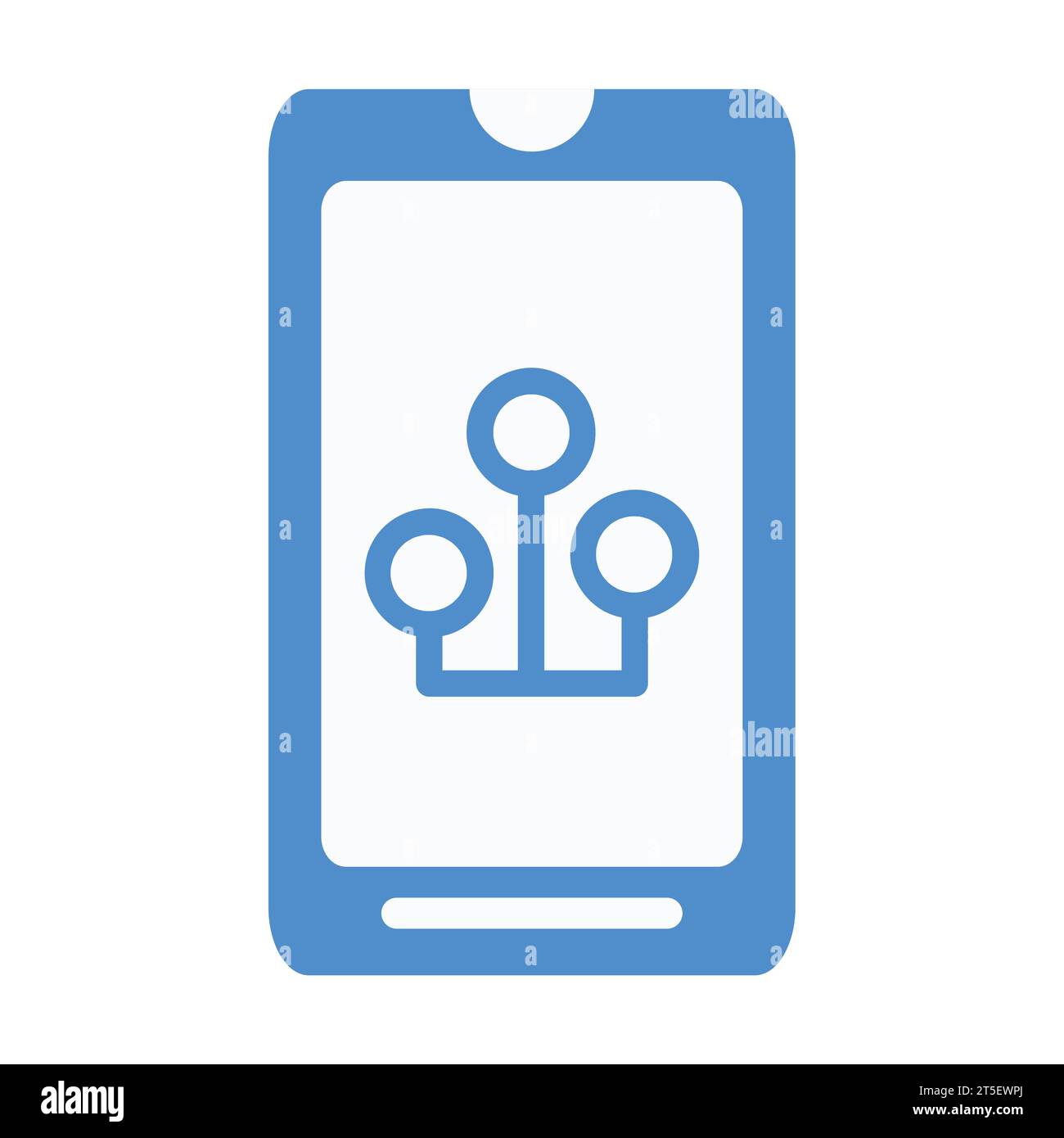 simple modern smartphone icon Stock Vector Image & Art - Alamy