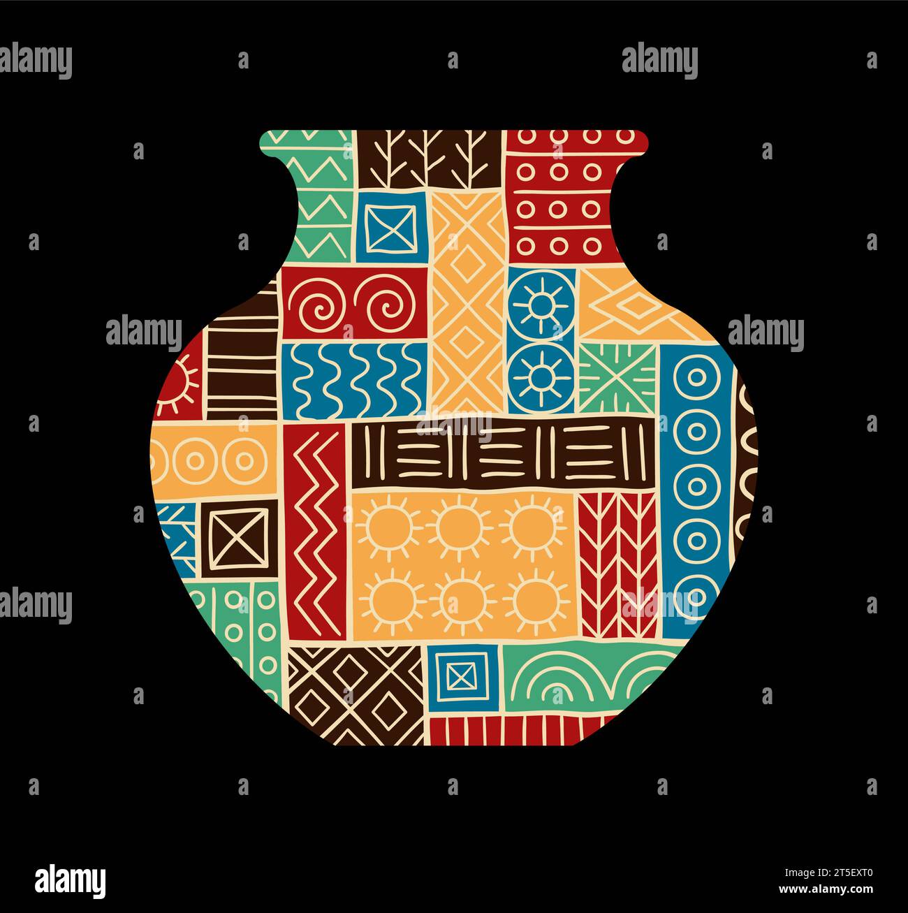 Nile Patterns God of nile Stock Vector Images - Alamy