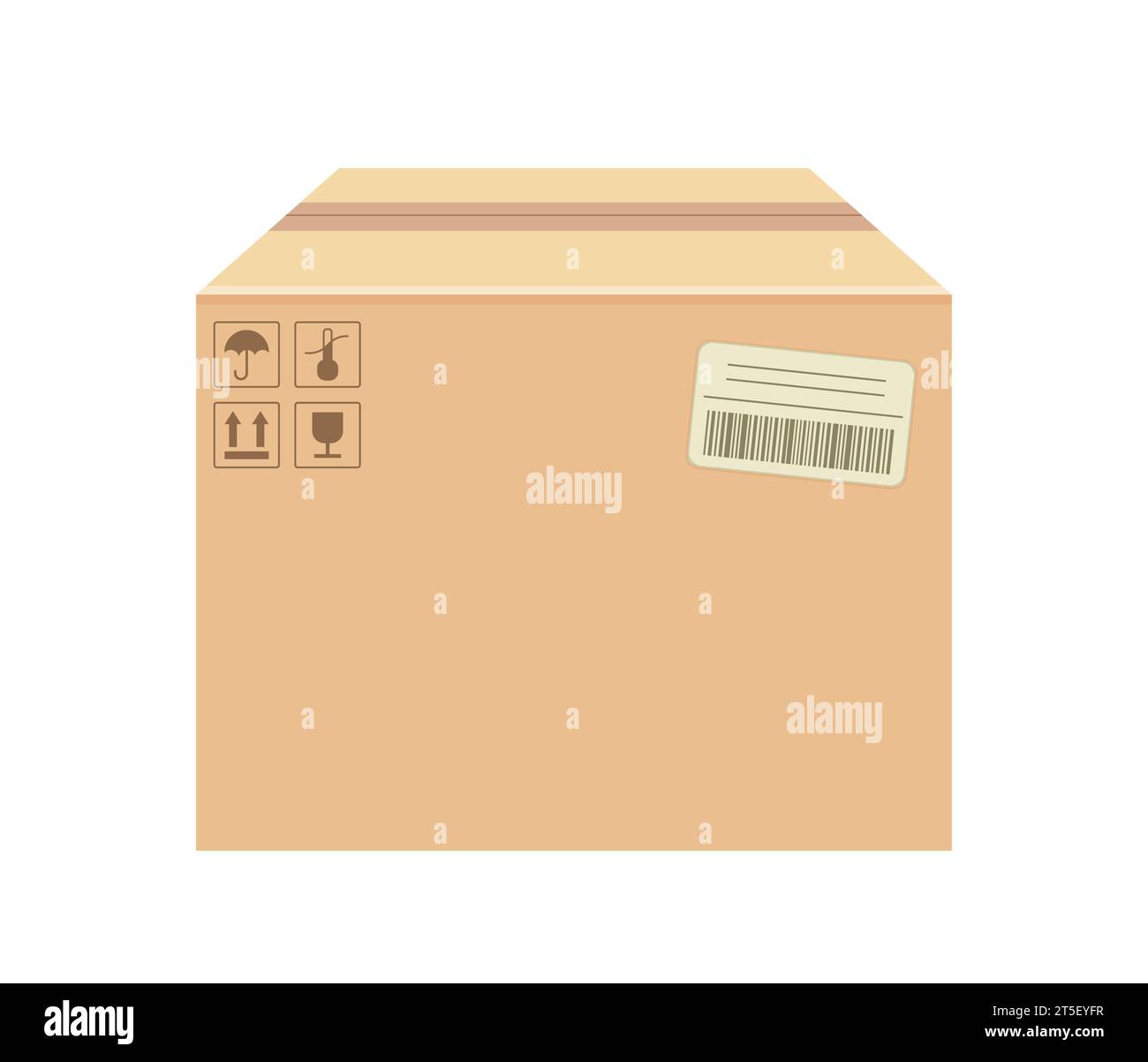 Cardboard box vector concept Stock Vector Image & Art - Alamy