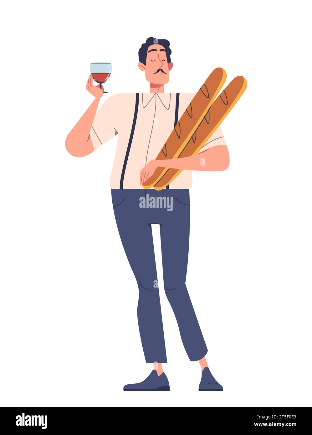 French stereotype beret Stock Vector Images - Alamy