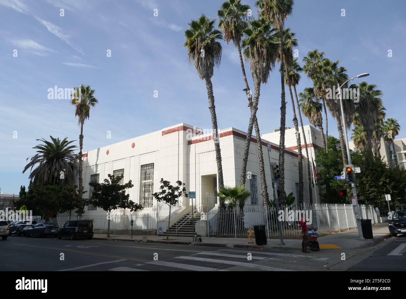 Los Angeles, California, USA 4th November 2023 A general view of atmosphere of US Post Office in Hollywood where cinematographer King David Gray, Lon Chaney Collaborator was killed in an unsolved murder here at 1615 Wilcox Avenue on November 4, 2023in Los Angeles, California, USA. Photo by Barry King/Alamy Stock Photo Stock Photo