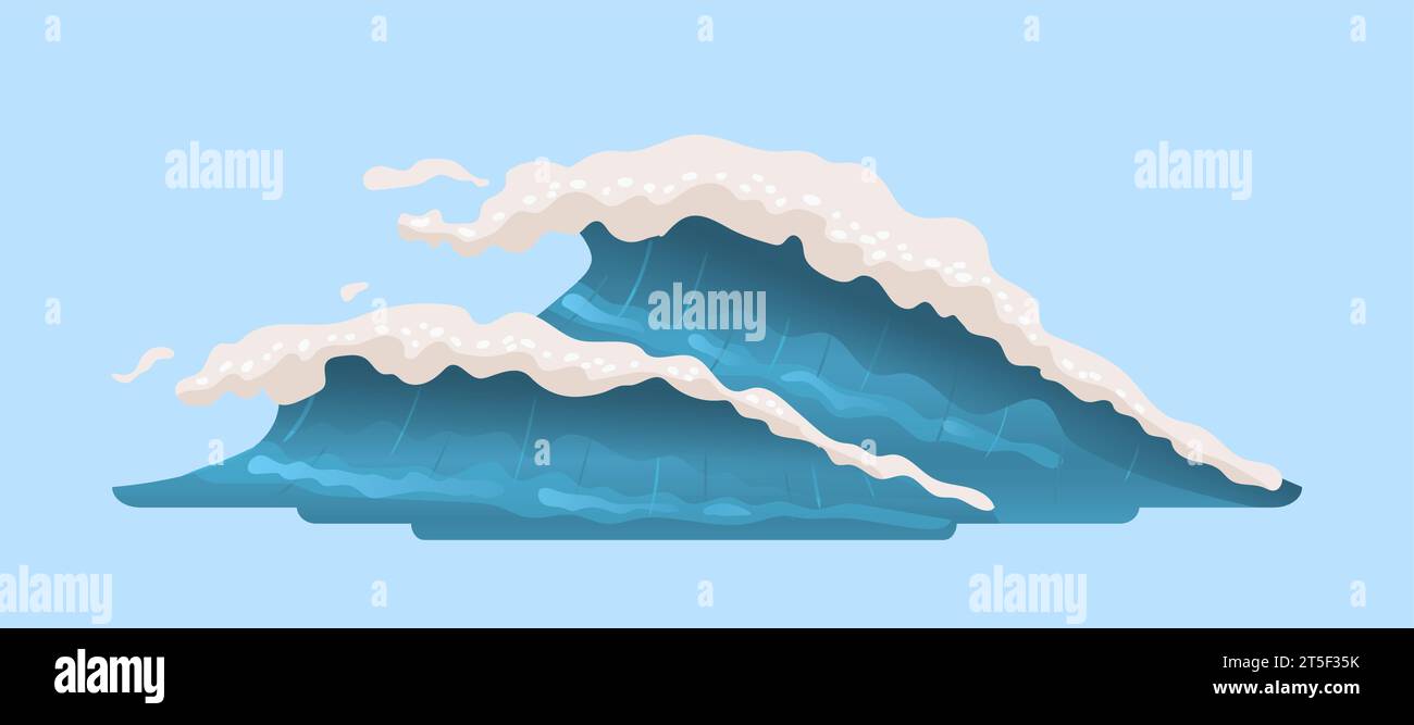 Wave form vector concept Stock Vector