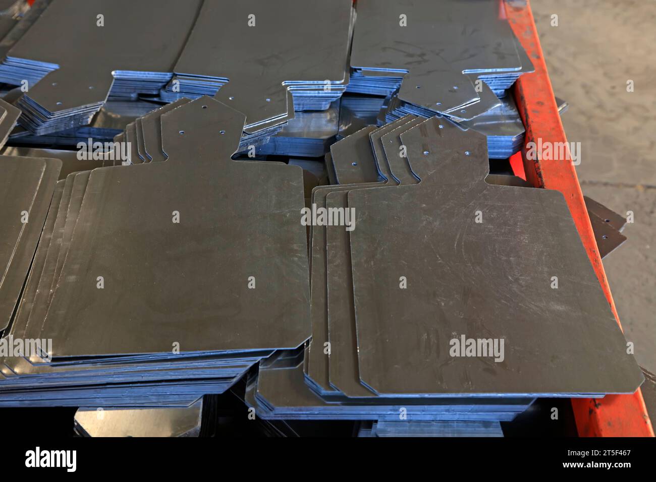 Steel shovel blade formed by stamping Stock Photo Alamy