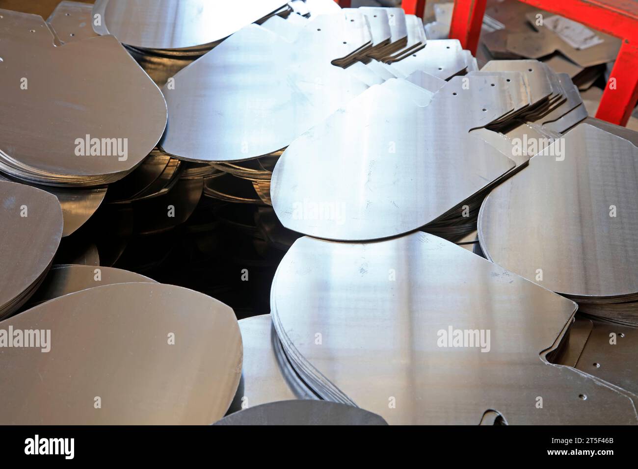 Steel shovel blade formed by stamping Stock Photo Alamy
