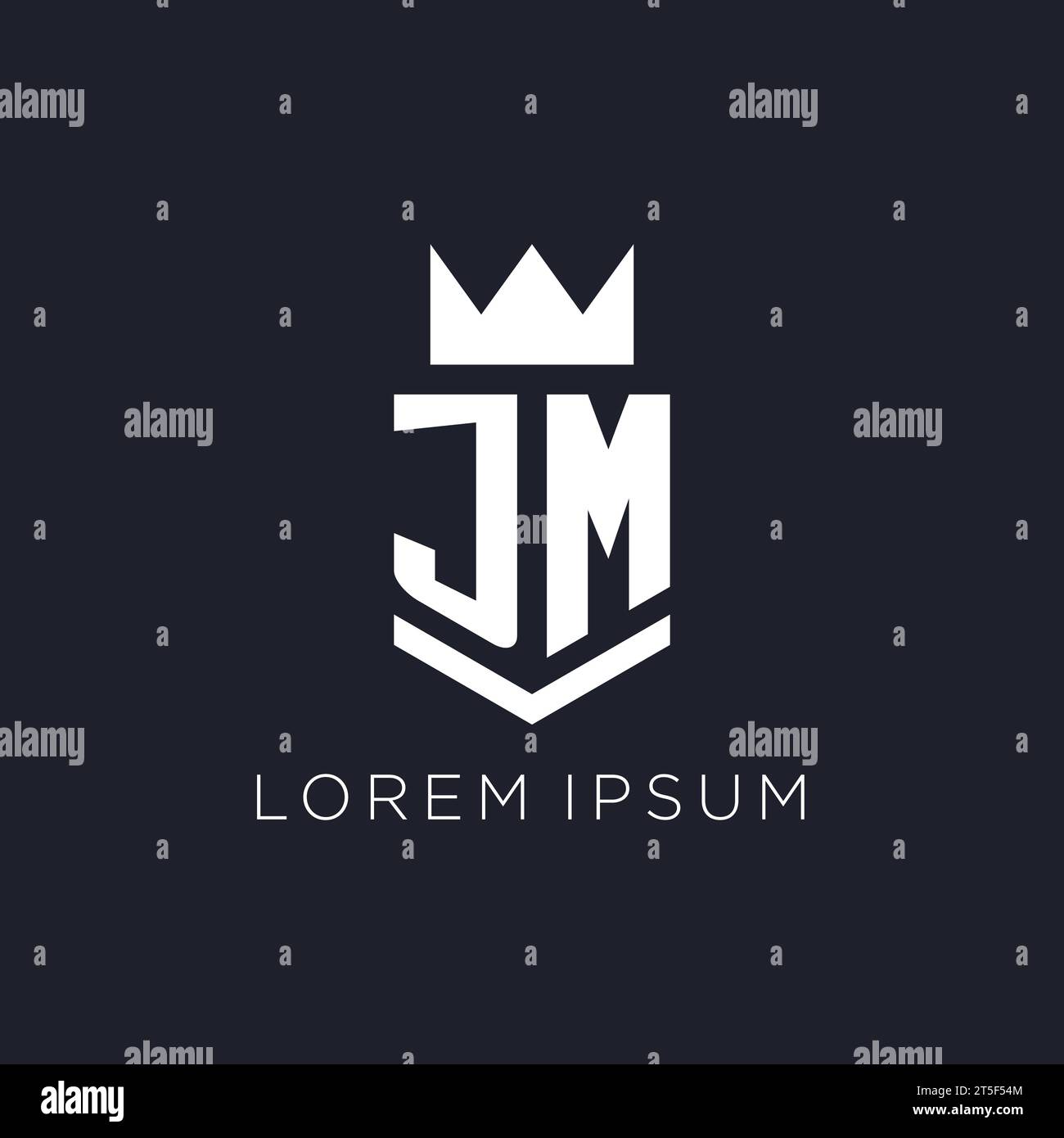 Jm font Stock Vector Images - Alamy