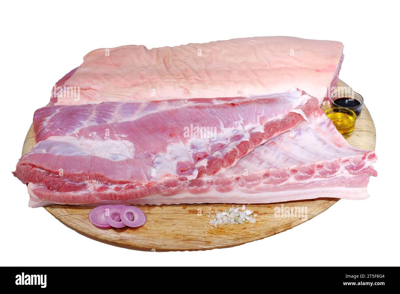 Pork Bellies Rindon, Bonein Stock Photo Alamy