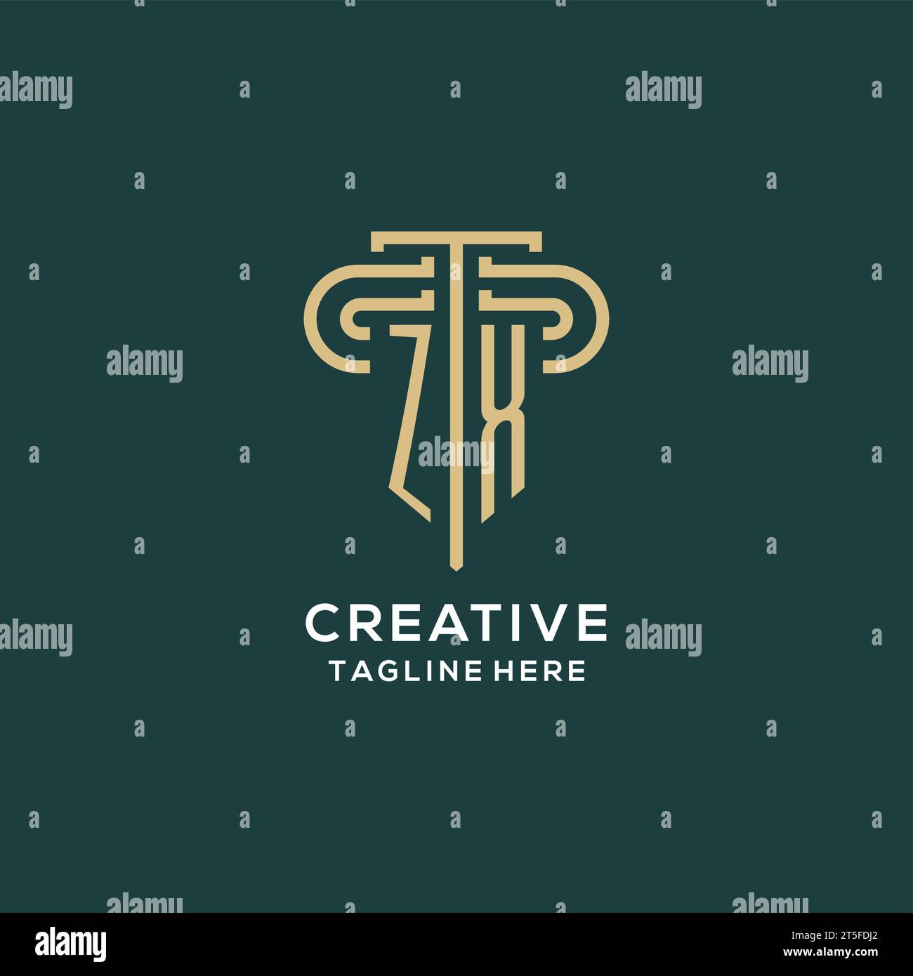 Zx logo Stock Vector Images - Alamy