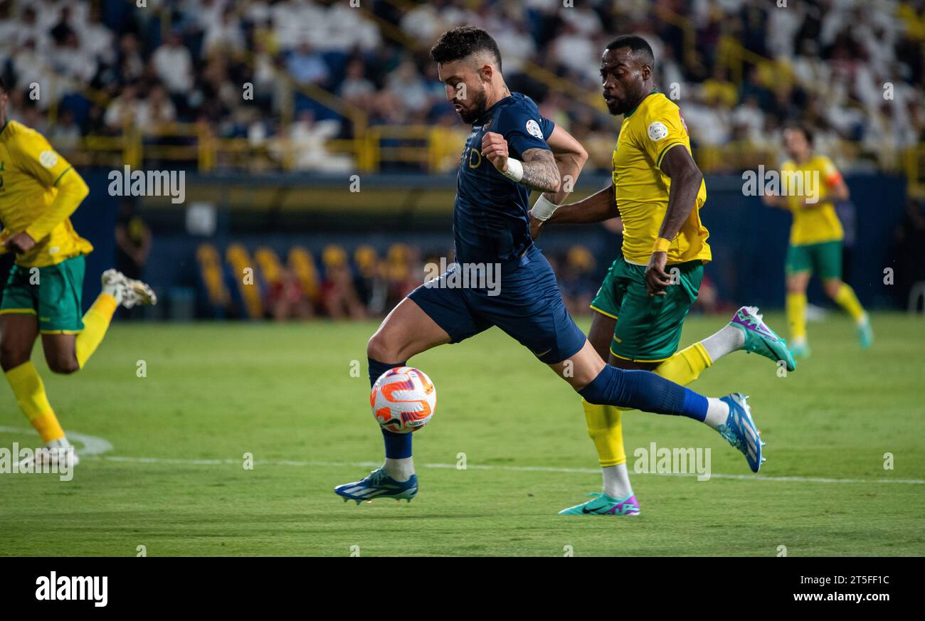 Riyadh, Saudi Arabia. 04th Nov, 2023. Alex Telles of Al-Nassr FC during ...