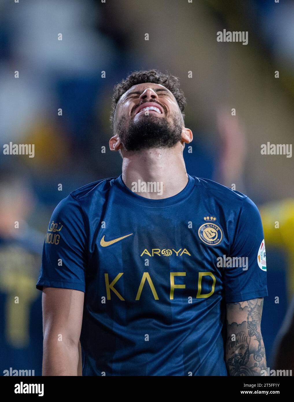 Riyadh, Saudi Arabia. 04th Nov, 2023. Alex Telles of Al-Nassr FC during ...