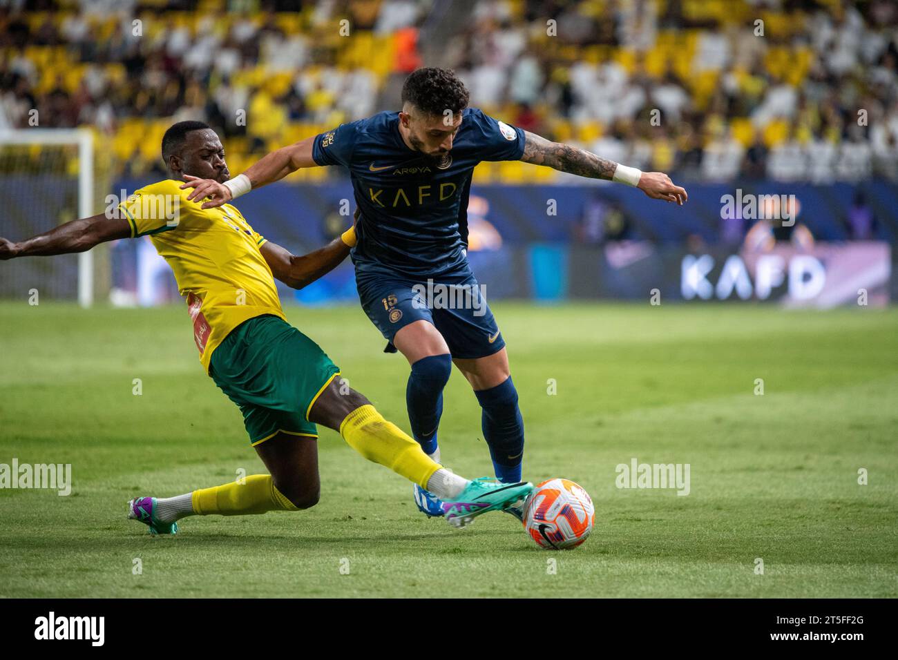 Riyadh, Saudi Arabia. 04th Nov, 2023. Alex Telles of Al-Nassr FC during ...