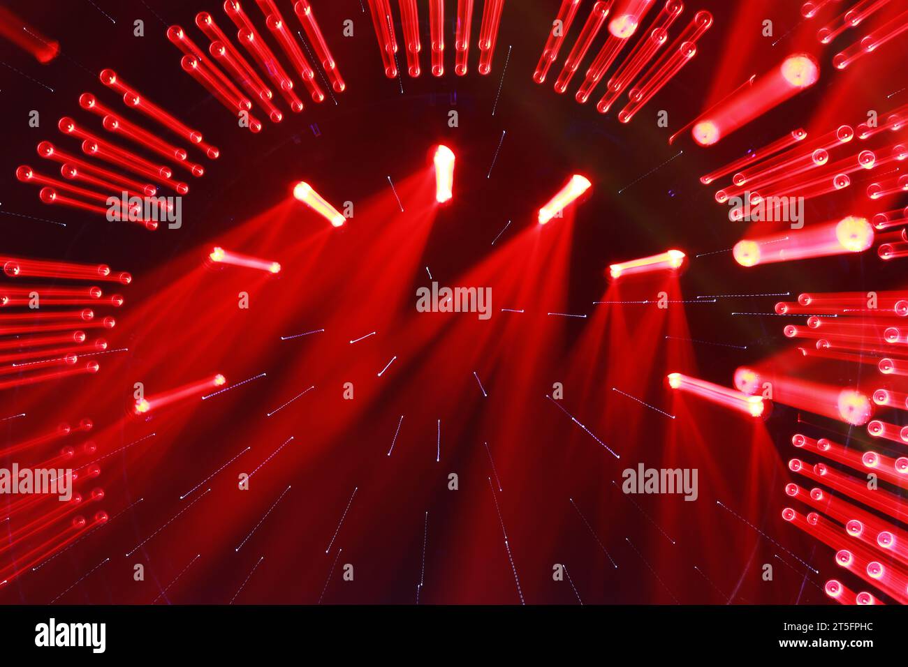 stage lighting effect in the dark Stock Photo Alamy