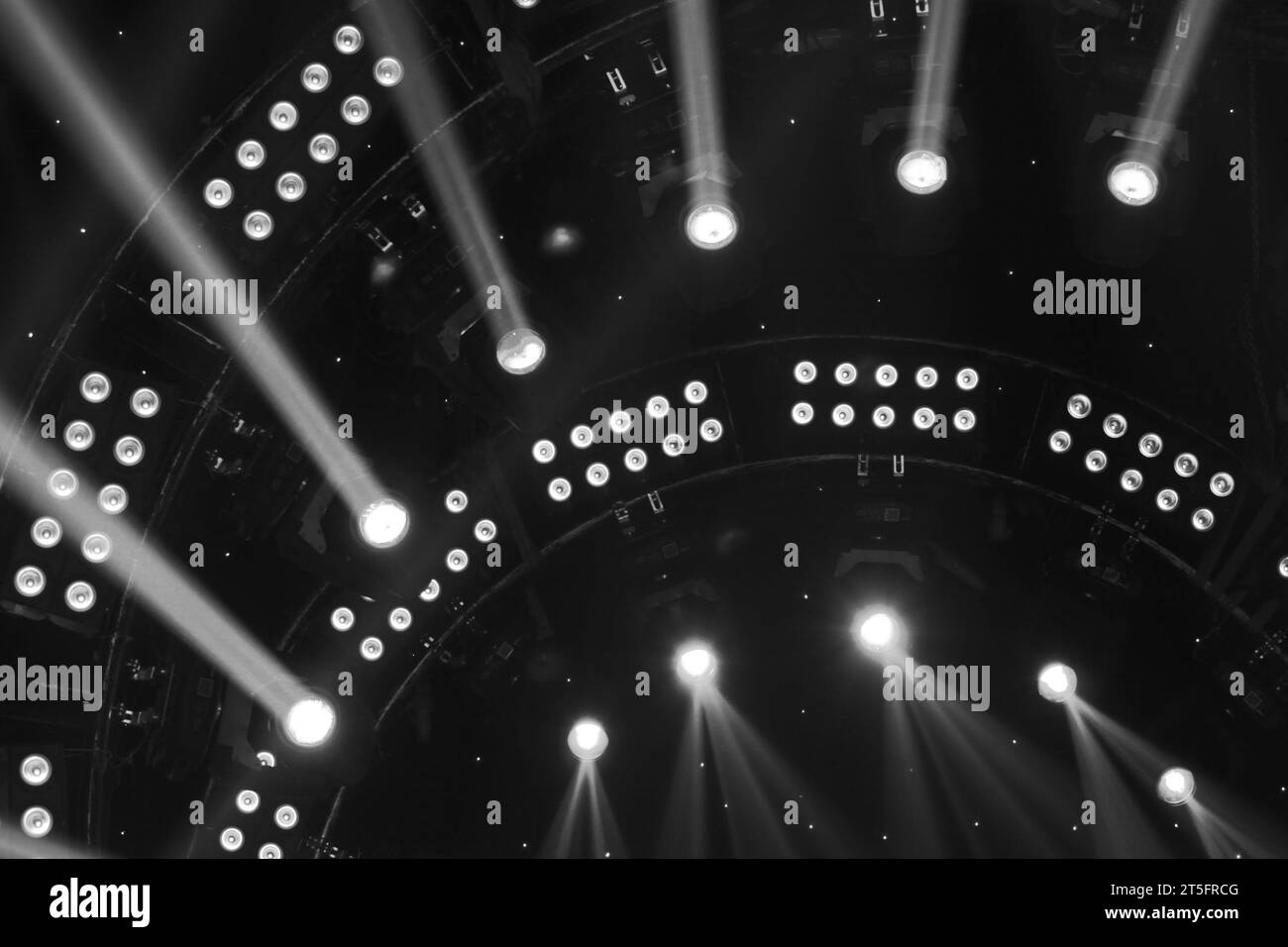 stage lighting effect in the dark Stock Photo Alamy