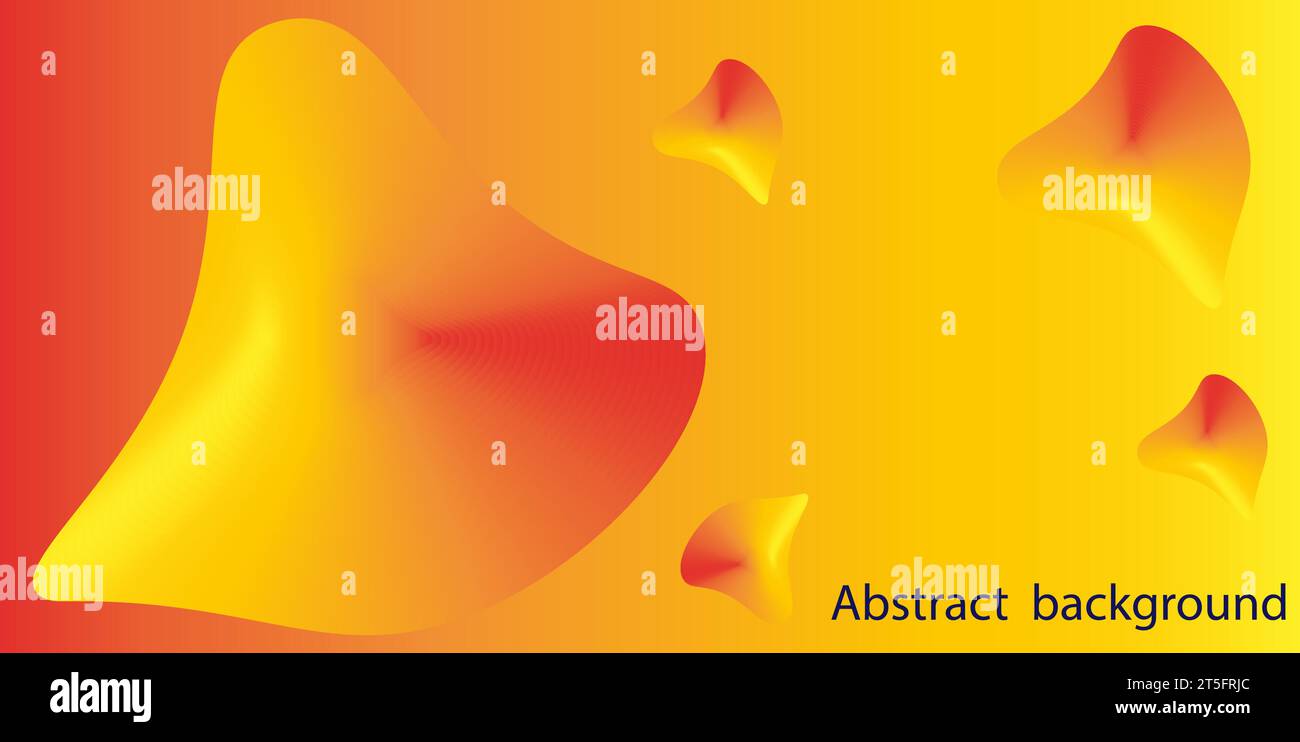 Abstract colorful gradient long banner, header. Vector minimal  background with copy space for text Stock Vector