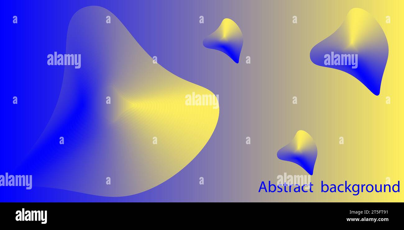 Abstract colorful gradient long banner, header. Vector minimal background with copy space for text Stock Vector