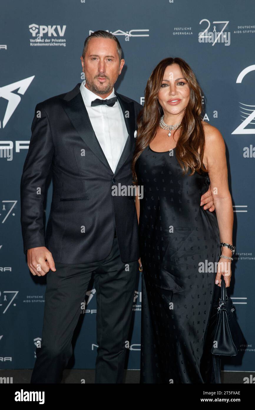 Aids Gala 2023 JanChristoph Wagner und Simone Thomalla bei der