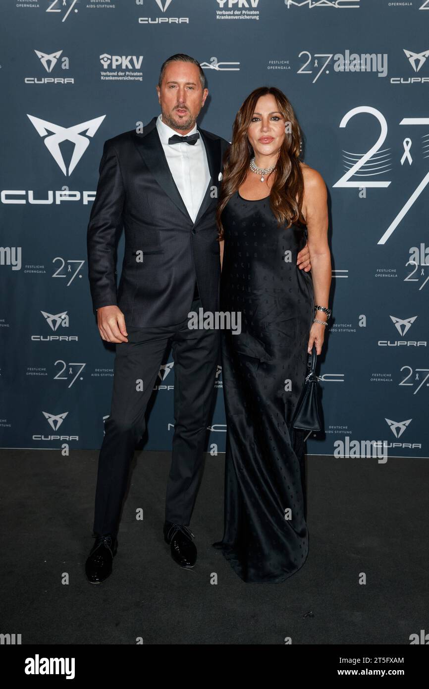Aids Gala 2023 JanChristoph Wagner und Simone Thomalla bei der