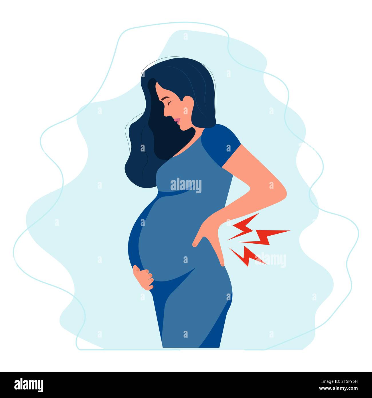 Lower back pain Cut Out Stock Images & Pictures Alamy