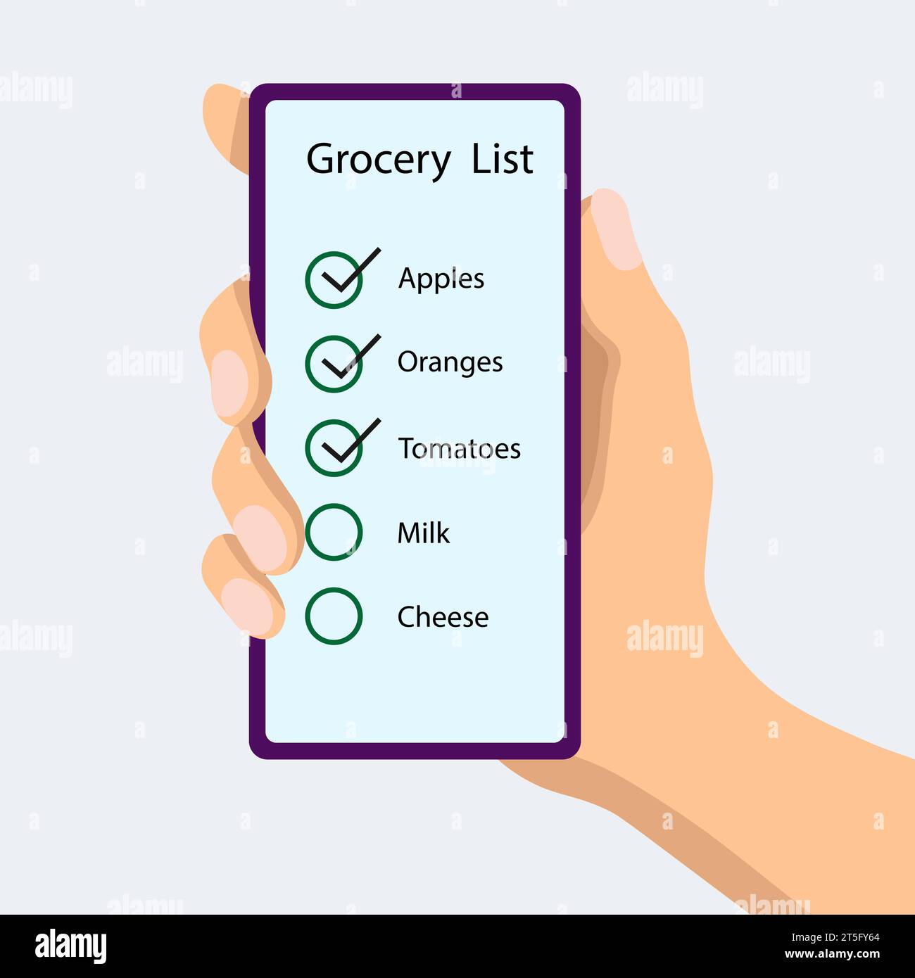 supermarket-customer-s-hand-holds-a-mobile-phone-with-a-grocery-list