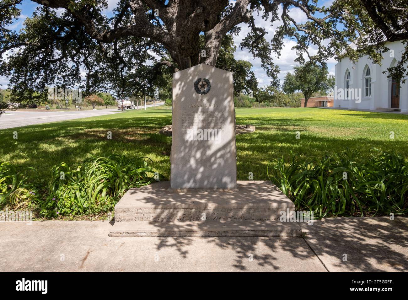 Panna Maria, Texas, USA October 12, 2023 Polish Heritage Center in