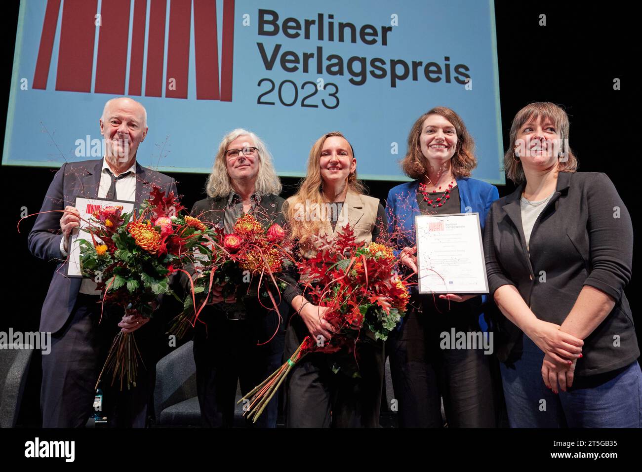 Berlin Germany 05th Nov 2023 The Award Winners Klaus Bittermann l berlin-germany-05th-nov-2023-the-award-winners-klaus-bittermann-l