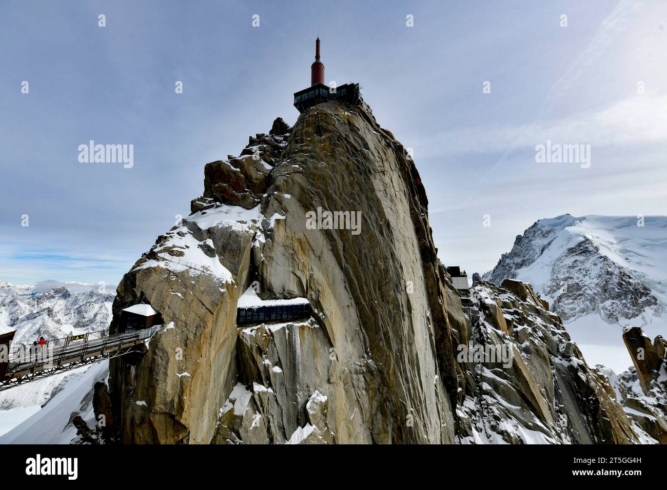 The aiguille du midi skywalk hi-res stock photography and images - Alamy