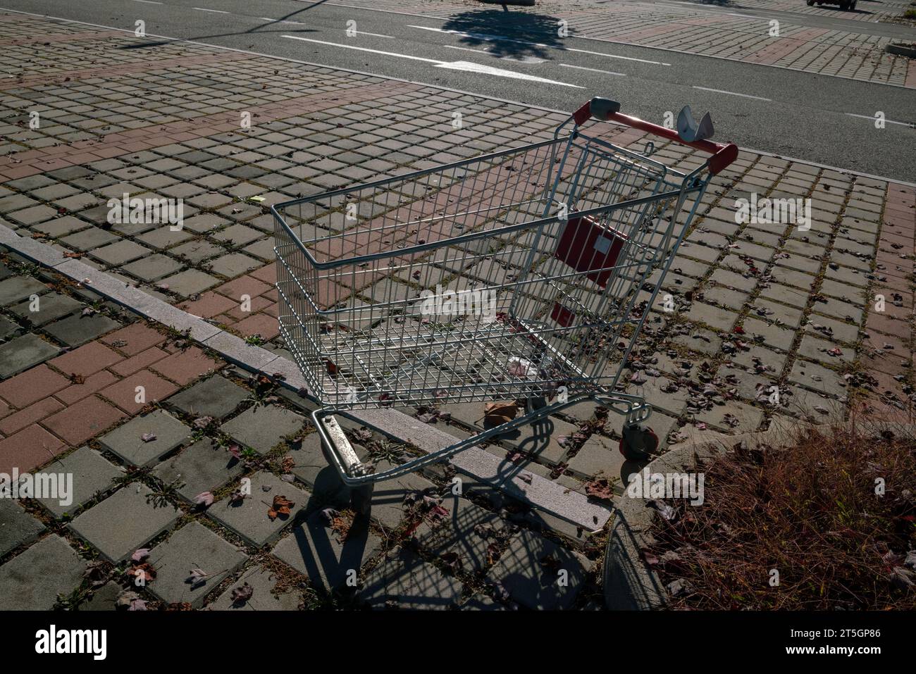 shopping cart, empty, consumption crisis, increase in raw material