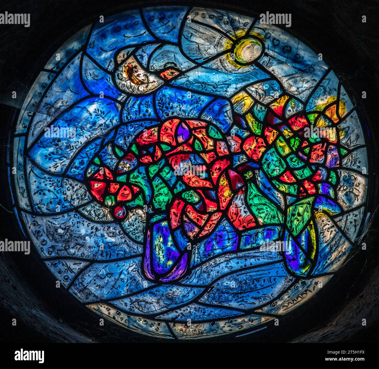 Chapelle Vitrail De Marc Chagall Stock Photo Alamy chapelle-vitrail-de-marc-chagall-stock-photo-alamy