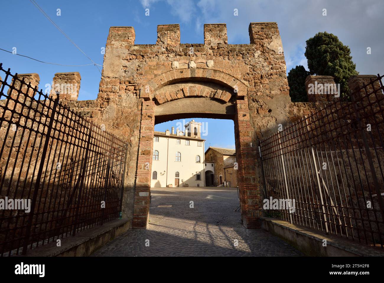 Rocca, Cerveteri, Rome, Lazio, Italy Stock Photo
